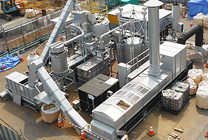 国産木質バイオマス発電プラント