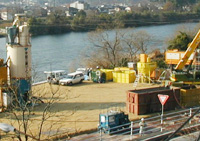 グラウト工汚泥処理