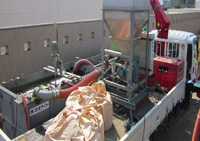 砒素汚染による汚染土壌不溶化処理