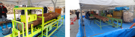 汚染されてる？されてない？
その疑問をスピーディーに解決！汚染木材の自動測定機