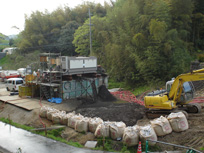 ため池浚渫汚泥処理